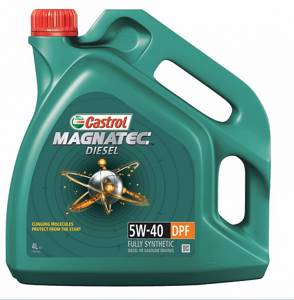 CASTROL DIESEL MAGNATEC, DPF 5W40 SL/CF, C3 4л, масло моторное